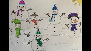 Six Little Jolly Snowmen